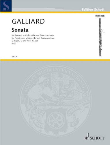 Galliard: Sonata in G Major