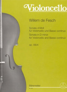 De Fesch: Sonata in D Min Cello Op.13/4