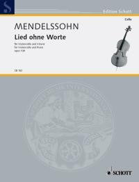 Mendelssohn: Lied Ohne Worte Op109 (Schott)