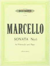 Marcello, B.: Sonata No.6 Cello