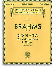 Brahms: Sonata in G Maj Op78 Violin