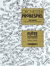 Test Pieces for Orchestral Auditions - Flute/Pic
