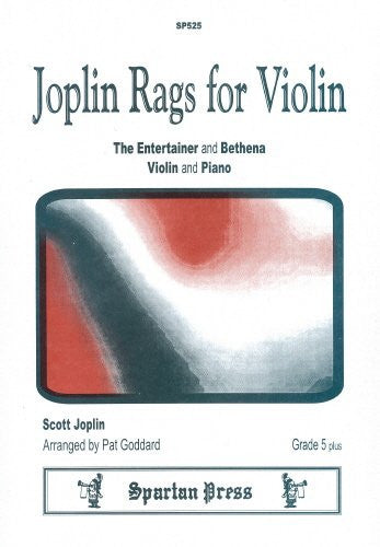 Joplin S.  Rags for Violin
