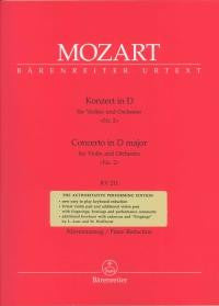 Mozart: Concerto in D Maj Violin KV211 No.2