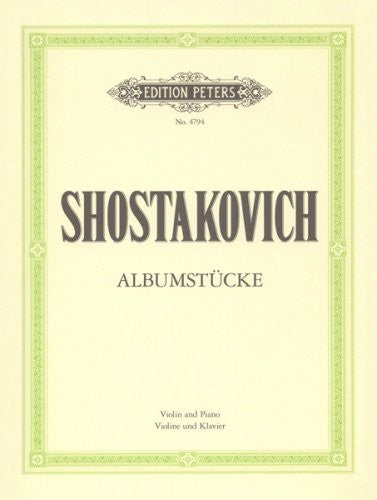 Shostakovich: Albumstucke