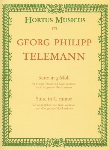 Telemann: Suite in G Minor