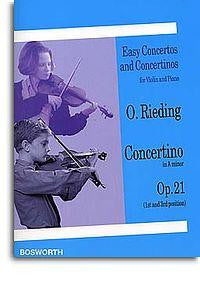 Rieding, O.: Concertino in A min Op21 Violin