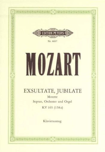 Mozart: Exsultate, jubilate KV165