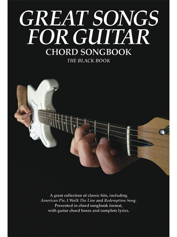 Great Songs For Guitar - Black Book