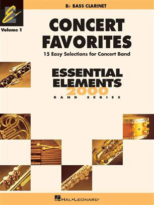 Essential Elements: Concert Fav's, Bb Bass Cl.