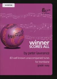 Lawrance: Winner Scores All Trombone CD Ed