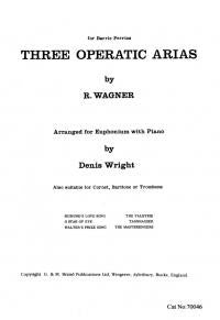 Wagner: Three Operatic Arias Euphonium