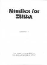 Studies for Tuba Grades 3-8