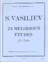 Vasiliev, S.: 24 Melodius Etudes for Tuba