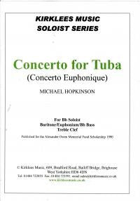 Hopkinson, M.: Concerto for Tuba for Bb soloist TC