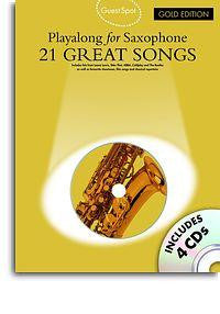 Guest Spot: 21 Great Songs for Alto Sax Gold Ed.
