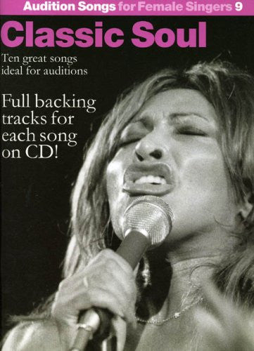 Audition songs for Female Singers 9 - Classic Soul