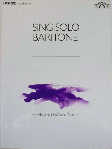 Sing Solo - Baritone