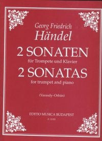 Handel 2 Sonatas trumpet and piano