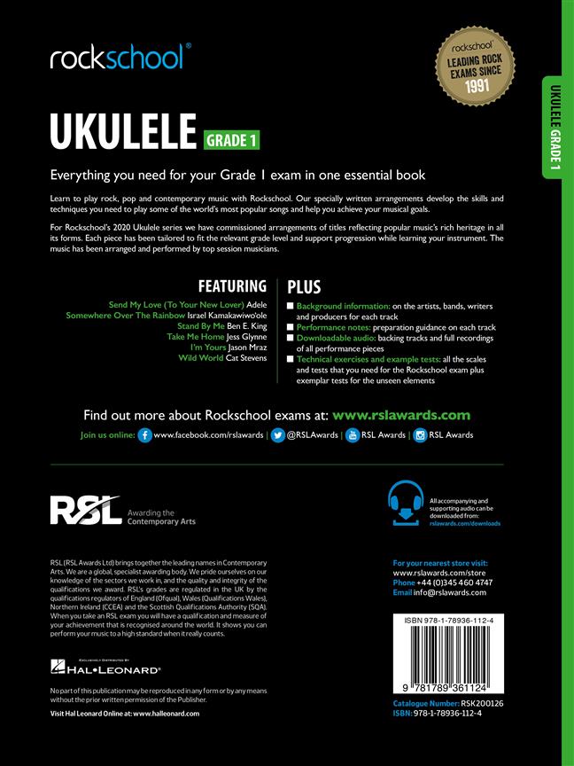 Rockschool Ukulele (2020)