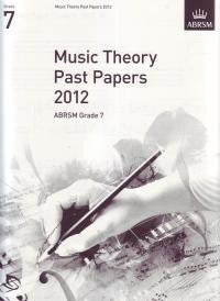 ABRSM Theory Papers Grade 7 2012