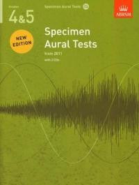 Specimen Aural Tests Grade 4&5 with 2 CDs