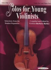 Solos for Young Violinists Volume 3