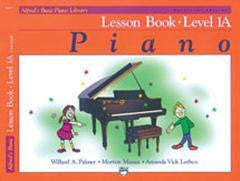 Alfred's Basic Piano Library - Lesson Bk Level 1A