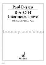 Dessau P. B-A-C-H Intermezzo Breve