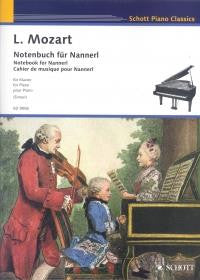 Mozart L. Notebook for Nannerl