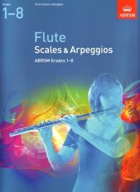 ABRSM Flute Scales & Arpeggios Grades 1-8