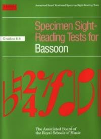 ABRSM Bassoon Specimen Sight Reading Gds 6-8