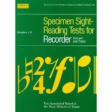 ABRSM Recorder Sight Reading Gds 1-5
