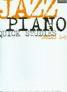 ABRSM Jazz Piano Quick Studies Grades 1-5