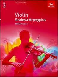 Violin Scales & Arpeggios ABRSM Grade 3