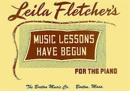 Leila Fletcher's Music Lessons Have Begun