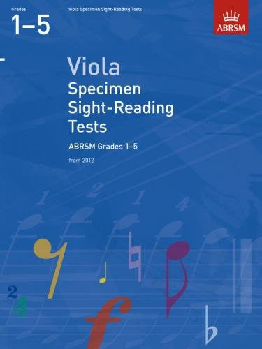 Viola Sight Reading Grades 1-5 ABRSM