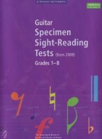 Guitar Sight Reading Grades 1-8 ABRSM