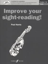 Improve Your Sight Reading Violin Grade 7-8 New