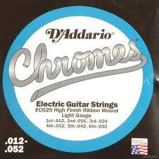 D'Addario Chromes Light Electric Guitar Strings