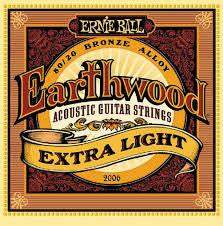 Ernie Ball Earthwood Acoustic Guitar Extra Light