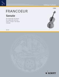 Francoeur, F.: Sonata in E Major Cello