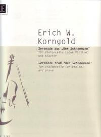 Korngold, E.: Serenade from 'Der Schneemann' Cello