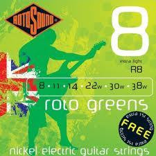 Roto Greens Nickel Electric Guitar Strings
