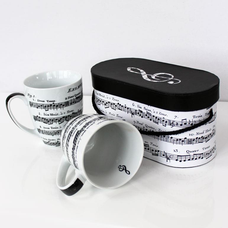 Adagio White Mug Set - Gift Boxed