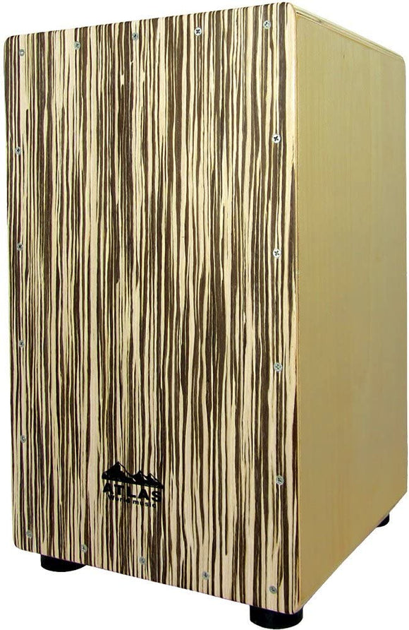 Zebra Wood Plate Cajon