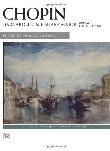 Chopin: Barcarolle in F sharp Major