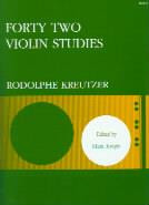 Kreutzer: Forty Two Vioin Studies