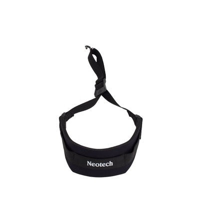 Neotech Soft Sax Strap Black Extra Long Metal Hook