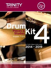 Trinity Drum Kit Pieces & Exercises Book 4